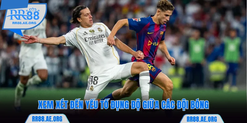 Xem xét đến yếu tố đụng độ giữa các đội bóng tại RR88